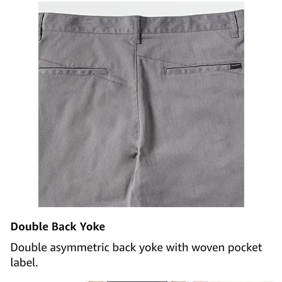 Men's Vmonty Stretch Chino Short 32W - Picture 7 of 12